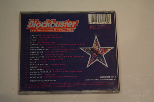 Frt Grátis Blockbuster Smah Hits Of 70´s Cd Importado 1