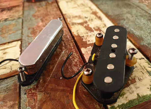 Juego De 2 Microfonos Fender Telecaster Mexico Originales 1