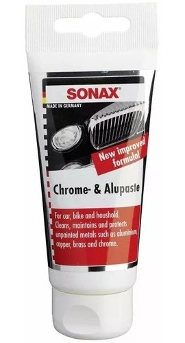 Sonax Chrome & Alupaste Pasta Pulidor Cromados Metales - Egs 0