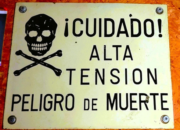 Antiguo Cartel De Chapa 0