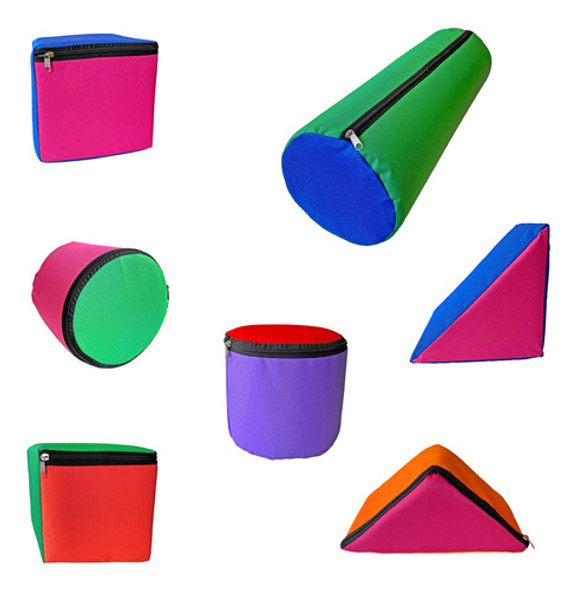 Set De Psicomotricidad De 7 Piezas Lavable De Goma Espuma 0 Set De Psicomotricidad De 7 Piezas Lavable De Goma Espuma 0