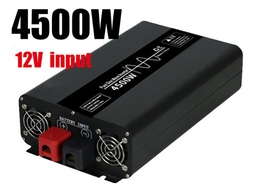 Inversor De Onda Senoidal Pura Amorfa 12v 220v 4500w 1