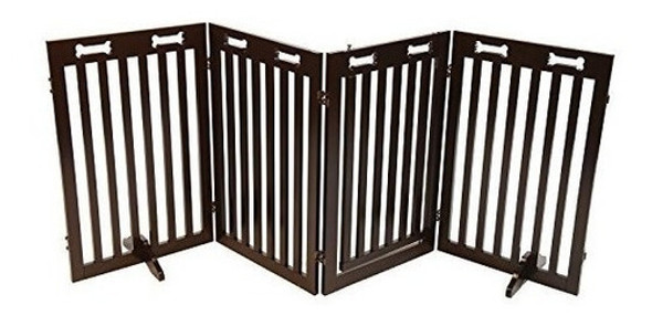 Arf Pets Puerta De Madera Para Perros Con Puerta Peatonal Se 1
