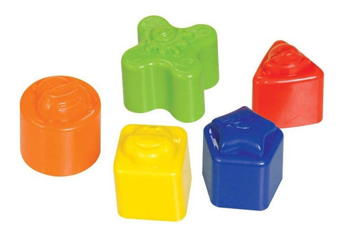 Bola Didática - Verde E Vermelho - Mercotoys 1