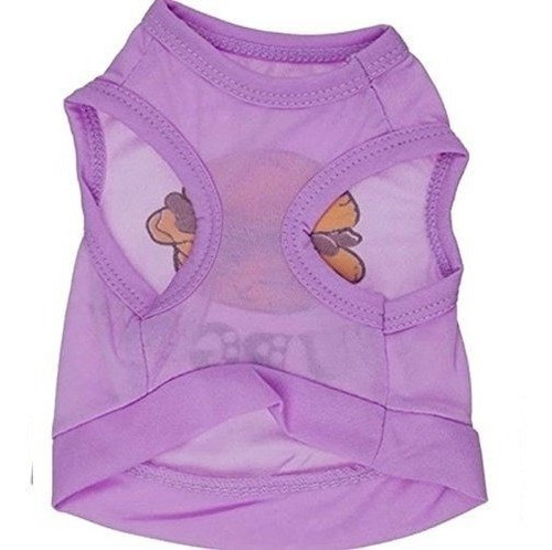 Ollypet Pequeño Cachorro De Perro Gato Camisa Ropa Purpura 1