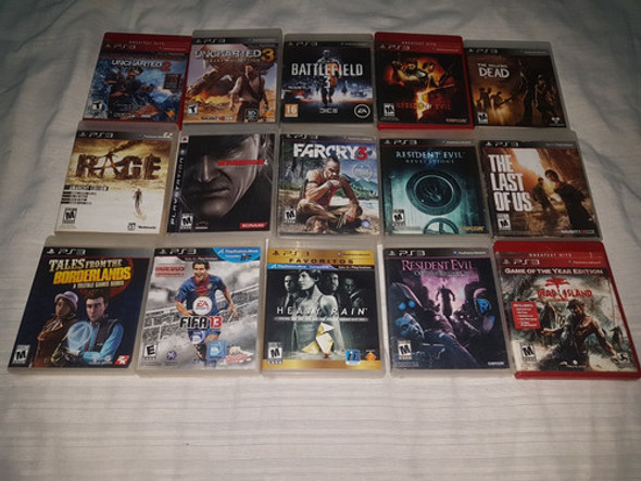 Lote De Juegos Play 3 Usados Muy Buen Estado 1