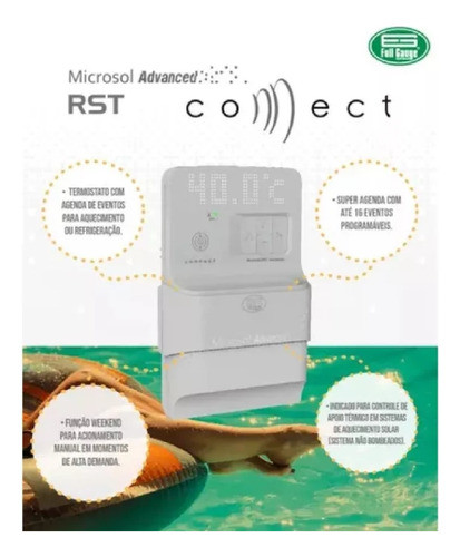 2pçs Termostato Aquecimento Solar Microsol Rst Advanced C/nf 1