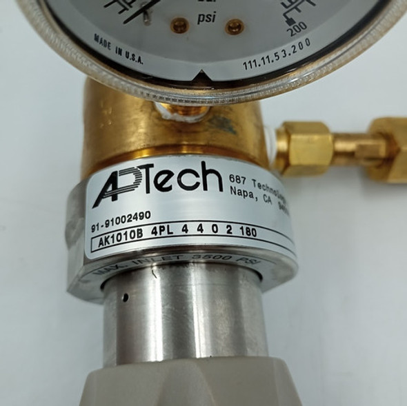 Regulador De Pressão Aptech Ak1010b 4pl 4 4 0 2 180 3500 Psi 1
