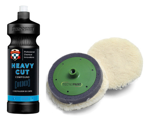 Kit Heavy Cut 100 Ternnova 1lt + Paño Pico Rojo 0