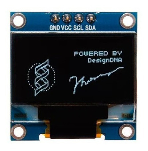 Display Lcd Oled Modulo Para Arduino 0.96 I2c Iic Spi 1