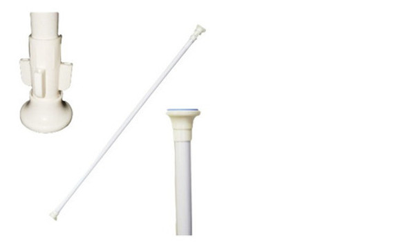 Varão Para Cortina Com Ajuste Extensível 1,40mt Até2,60mt 1