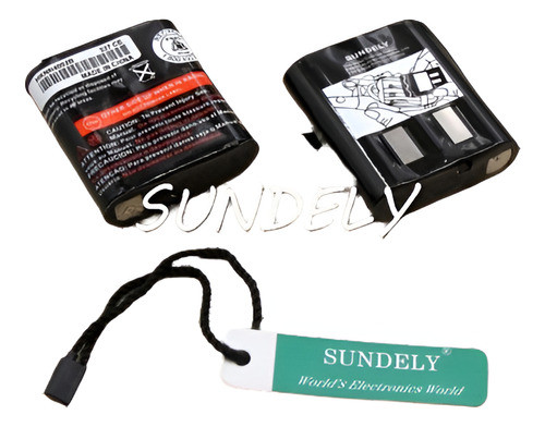 Dos Paquetes De Batería Motorola Radio Talkabout Mr355r T968 0