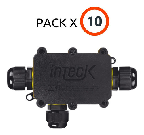 Caja Estanca Ip65 3 Pines Protección Uv X1 Entrada X2salidas 0