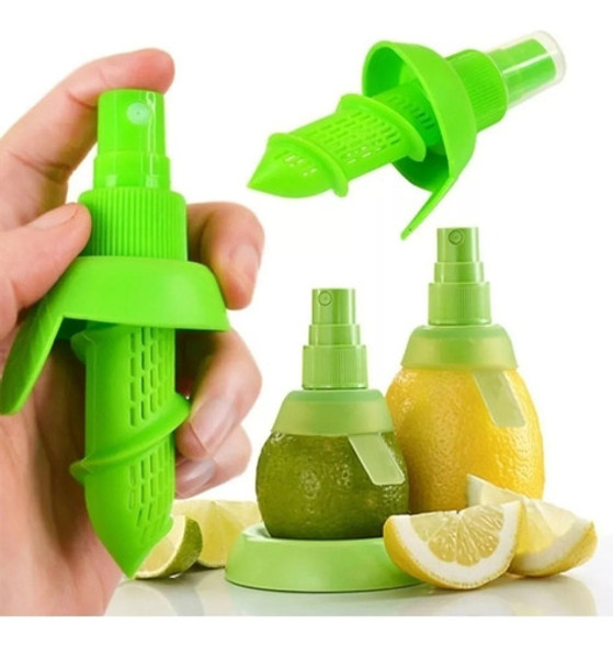 Exprimidor Manual Citricos Spray Rociador 0