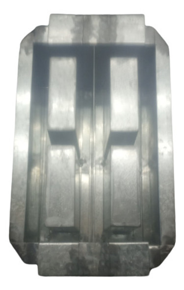 Bloquera Doble De 12 En Galvanizada 0