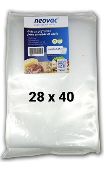 Bolsas Para Vacio Gofradas Neovac 28x40 Cm X 50 Unidades 0 Bolsas Para Vacio Gofradas Neovac 28x40 Cm X 50 Unidades 0