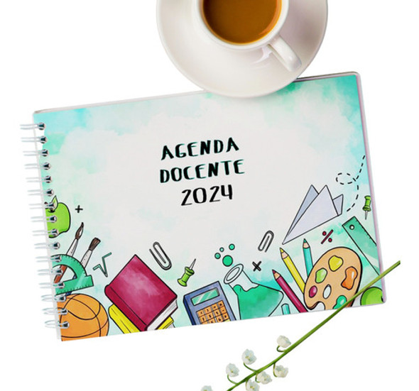 Agenda Docente 2024 Para Imprimir Y Editar 0
