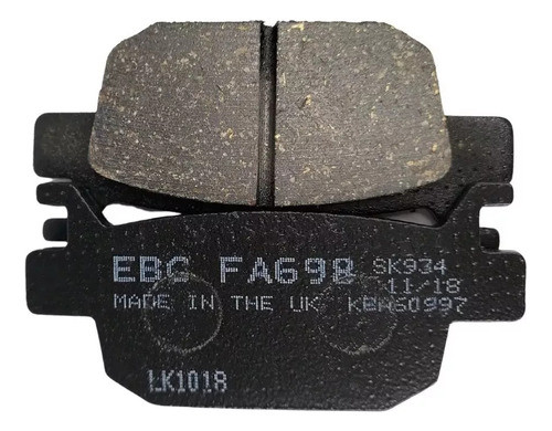 Pastillas Freno Trasera Ebc Fa698 Benelli Tnt 250/300 Fas 0