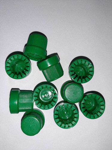 Tampa Lacre Verde De 18mm Kit 100 Unidades 1
