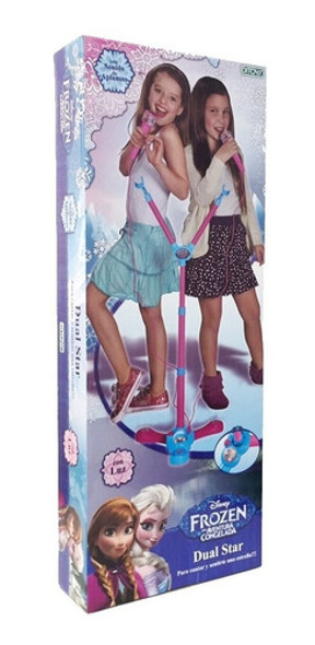 Frozen Microfono Dual Star Disney Original Ditoys 0 Frozen Microfono Dual Star Disney Original Ditoys 0