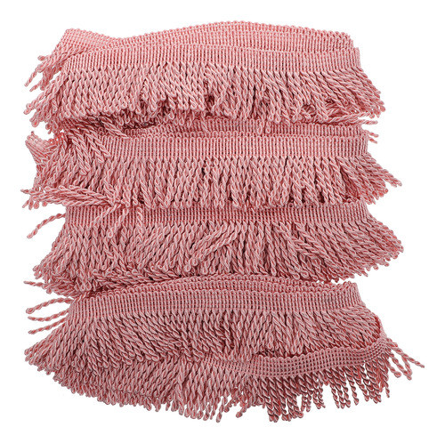 Decoração Dourada Fringe Fringe Lace Twist 0