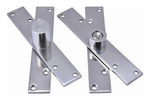 Pivô De Aço Inox Para Porta De Aluminio Pivotante 150kg 0