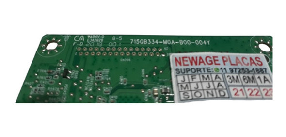 Placa Principal Monitor 27g2he5 24g2he5 715gb334-b00-004y 1