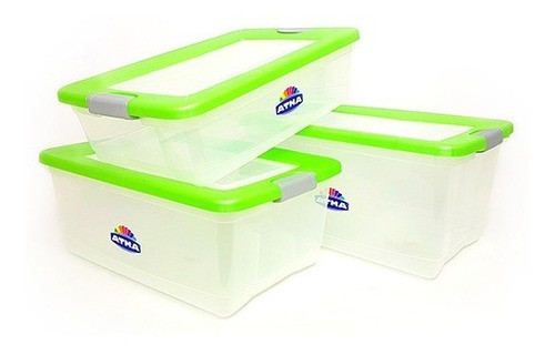 Caja Plástico Organizadora Broadway Atma 7 Lt. 0