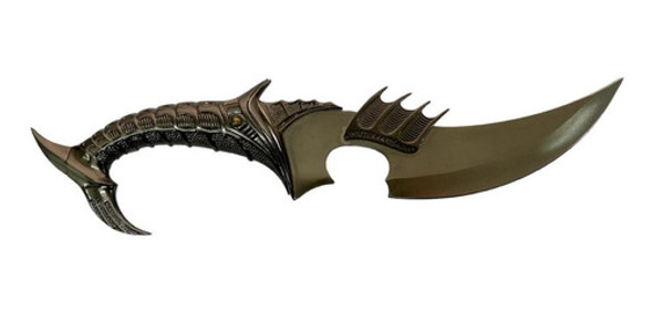 Faca Egípcia Rabo De Sereia Toda Em Aço Raridade 35cm 1
