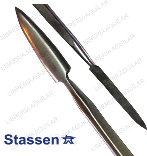Rasqueta Bruñidora Stassen Nº3 3003 Para Metal Grabado 1