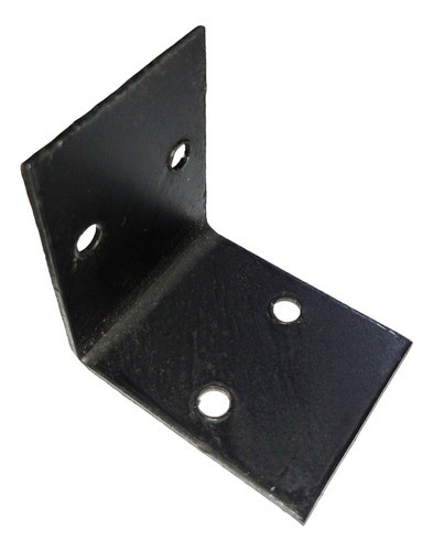 Mensula L Soporte 63x63x50 Negra X 10 Unidades Escuadra 0