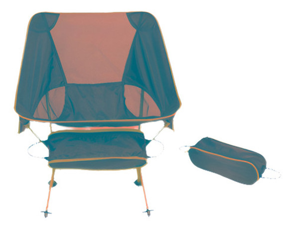 Silla Que Acampa Ligero Portátil Llevar Bolso Pesca Senderis 0