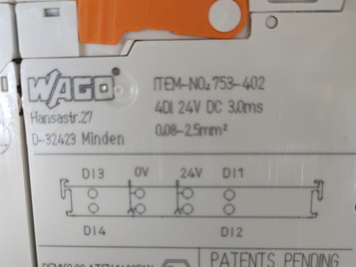 Módulo Wago 753-402 0