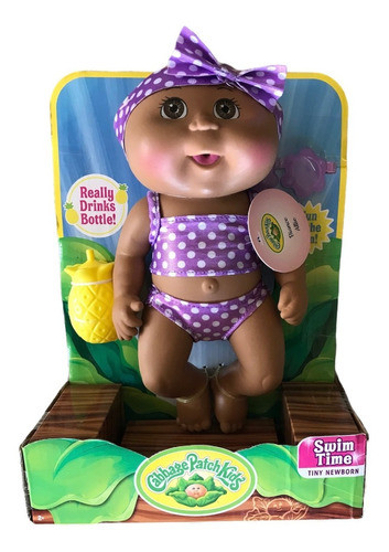Cabagge Patch Kids Muñeco Bebe Baño De Burbuja Biance Allie 0