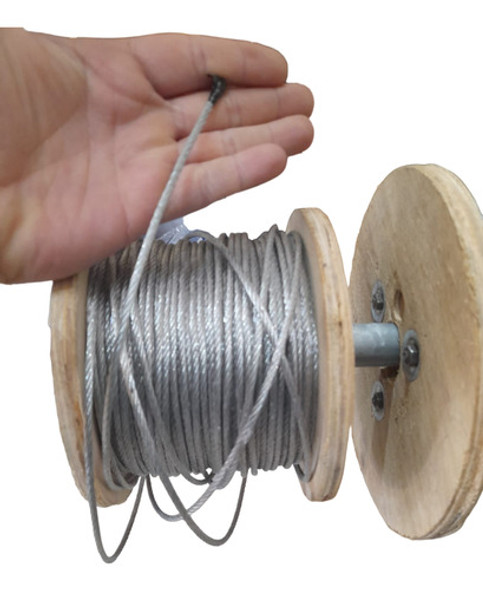 Linga Cable De Acero Galvanizado 2mm X 10mt 0