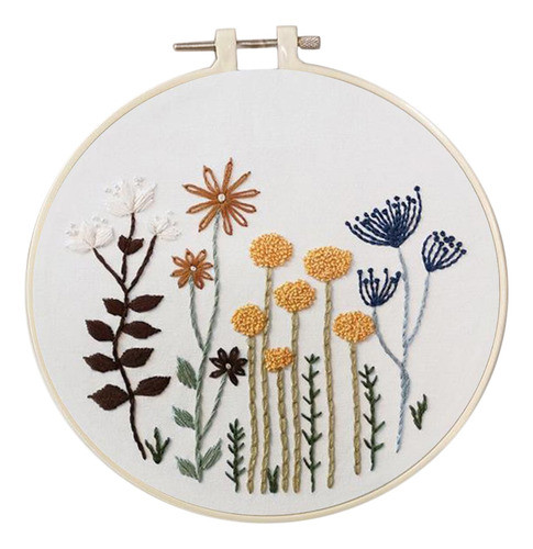 Bordado Floral Starter Kit | Bordados Kit Iniciante, Com C 0