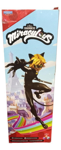 Muñeco Miraculous Ladybug Cat Noir Articulado 27 Cm Original 1