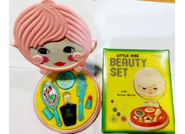 Beauty Set Con Espejo Jretro 0