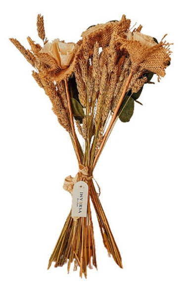 Ramo De Flores Secas Preservadas Margaritas Deco Oferta 0