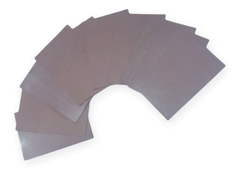 10 Unidades Silicona Aislante Transistores 28x19mm Tipo Mica 1