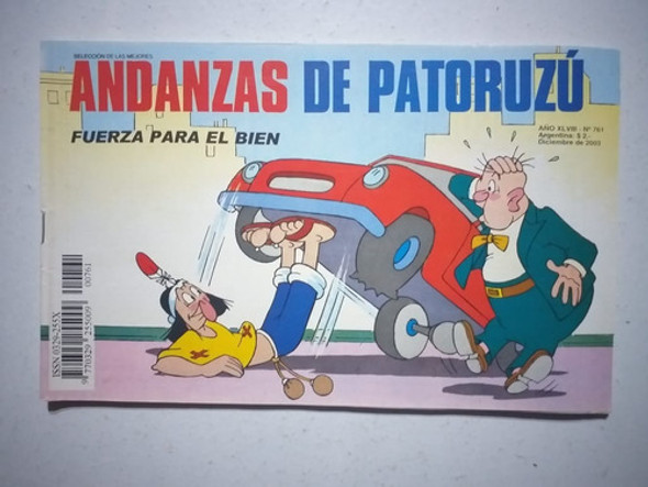 Comic. Andanzas De Patoruzú # 761. Diciembre 2003. 0