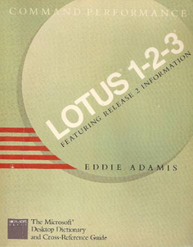 Lotus 1-2-3 - Adamis 0
