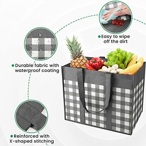 Bolsas De Supermercado Reutilizables (paquete De 10) 1