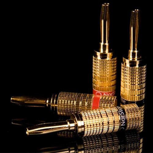 Kit Banana Audio Alta Definicion Gold 24k 4pcs Norstone 1