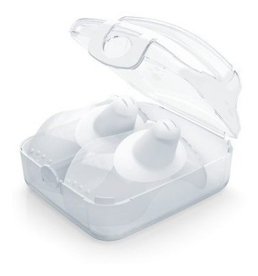 Pezoneras Chicco Skin To Skin De Silicona Lactancia 1