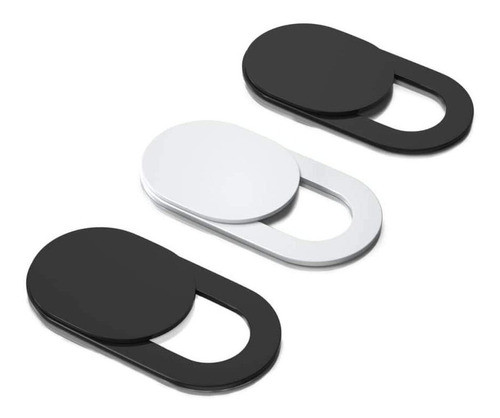 Cubiertas Camara Web Multiuso, Negro/deslizantes/protectora 0