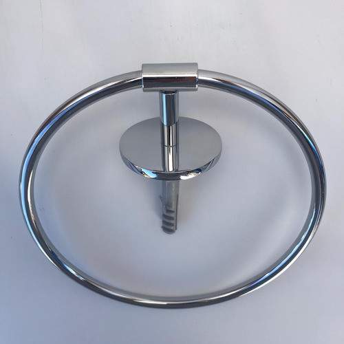 Toallero Aro Grande Bronce Cromado No Se Oxida 1