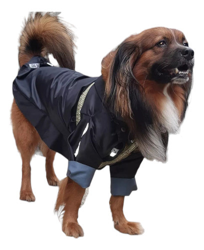 Piloto Impermeable Perro Mediano Hecho A Medida 0