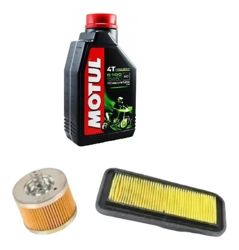Kit Service Yamaha Fz Fi 2.0 Motul + Filtros Originales 0