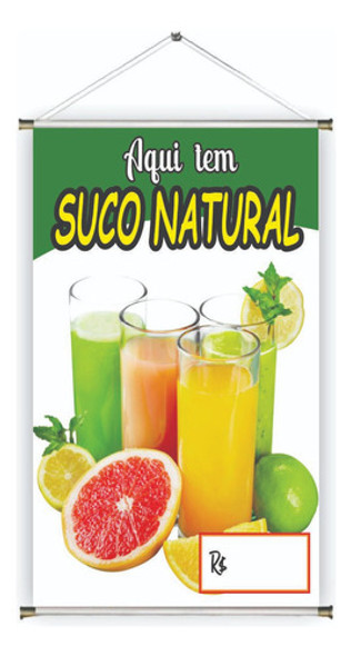 Banner Pronta Suco Ref 431 45x70 Cm (arte Pronta) 0